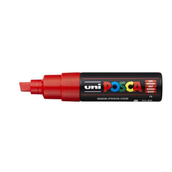 UNI Permanent Marker Posca (Rot, 1 Stück)