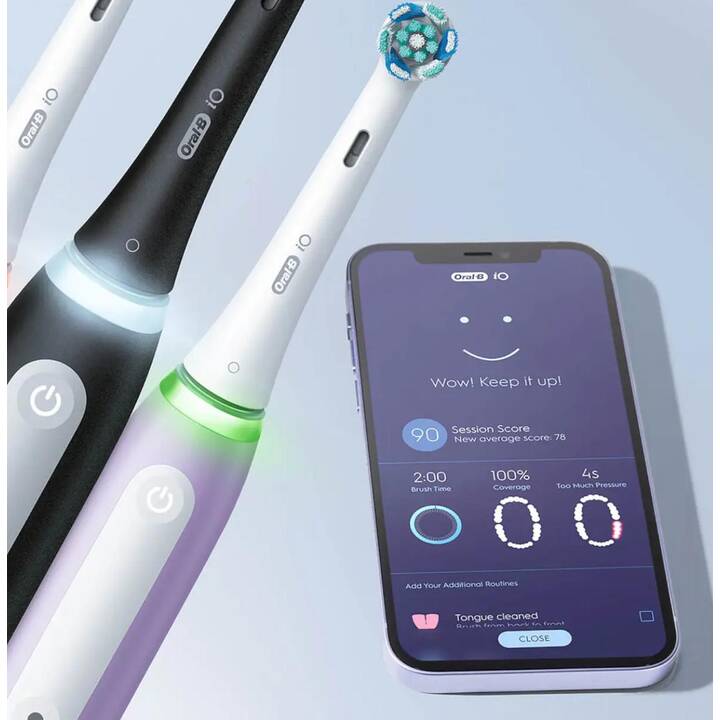 ORAL-B iO Series 4 Duo (Weiss, Schwarz)