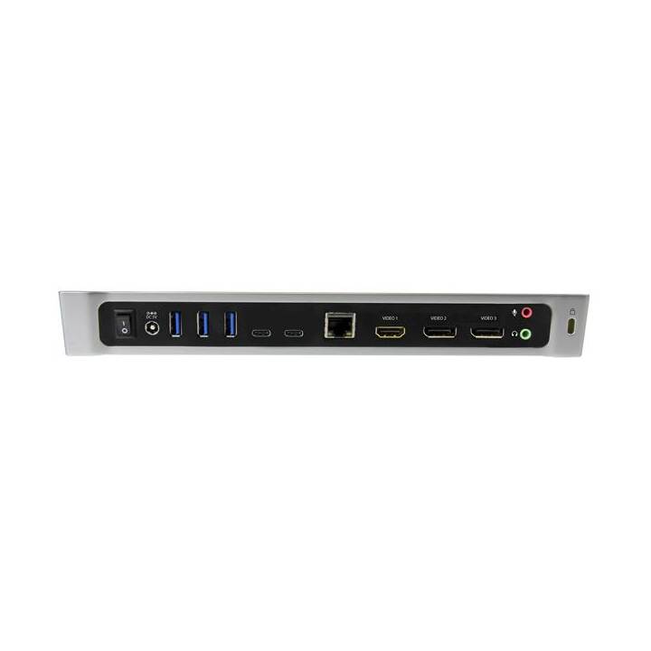 STARTECH.COM Portreplikator DK30CH2DPPDU (HDMI, 2 x DisplayPort, 4 x USB 3.0, RJ-45 (LAN))