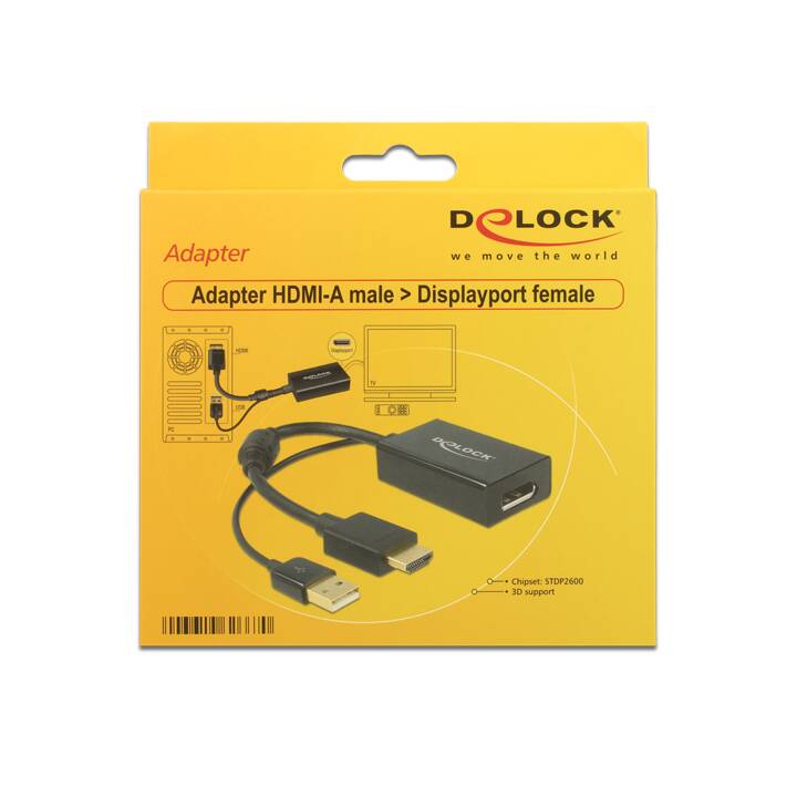 DELOCK Convertitore video (HDMI)