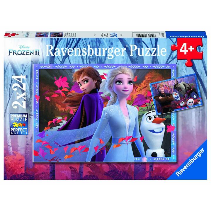 RAVENSBURGER Frozen 2 Puzzle (2 x 48 x, 24 x)