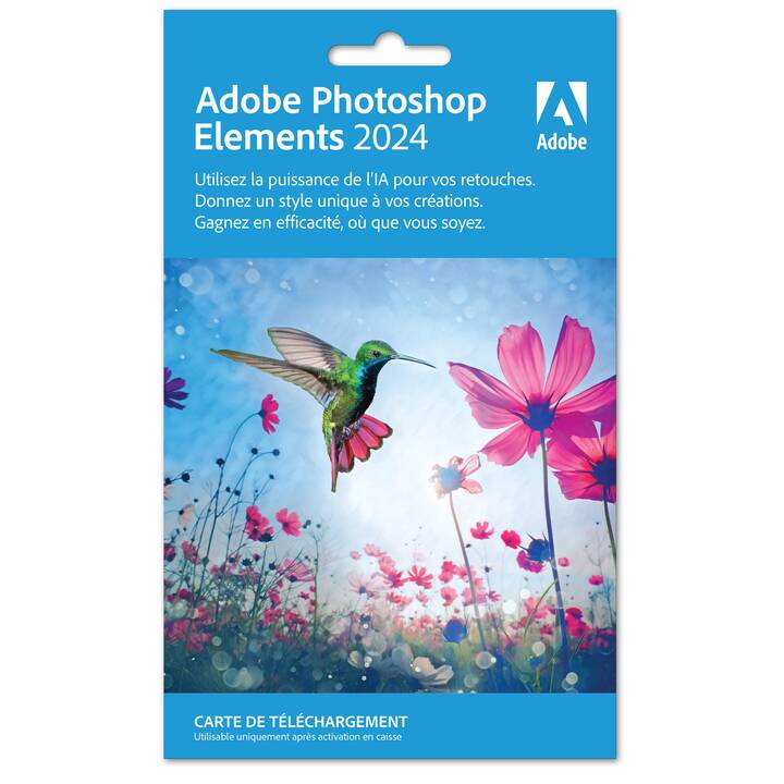 ADOBE Photoshop Elements 2024 (Vollversion, Französisch)