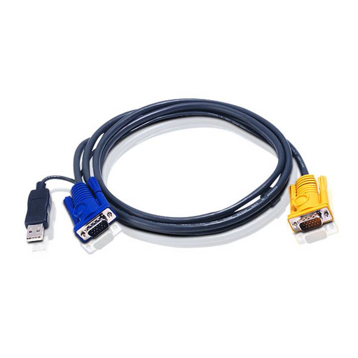 ATEN TECHNOLOGY Câble pour commutateur KVM 2L-5202UP