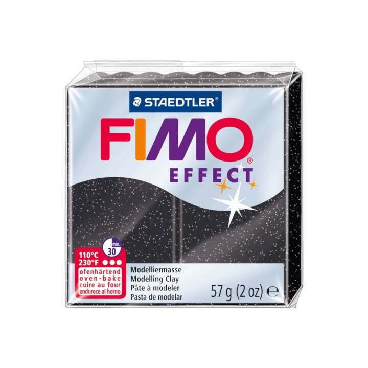 FIMO Modelliermasse (57 g, Schwarz)