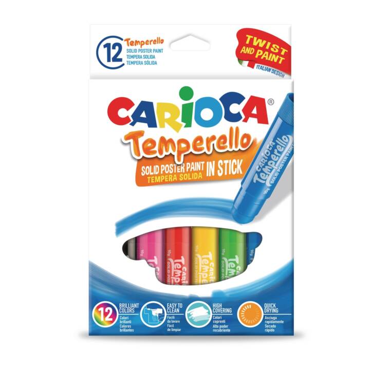CARIOCA Crayons de couleur (12 pièce)