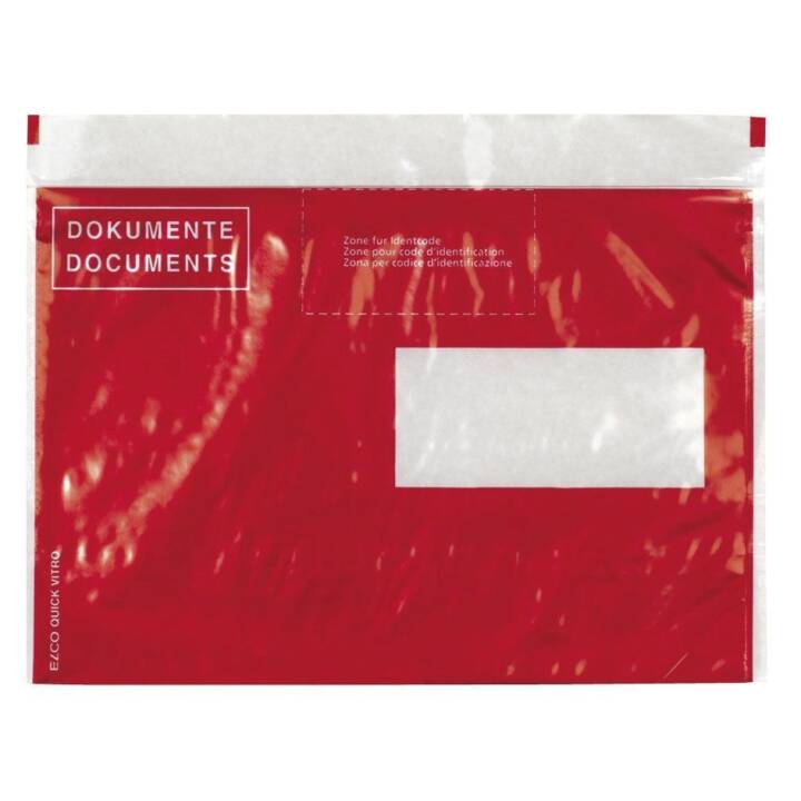 ELCO Pochette courier (C5, Rouge, 250 pièce)