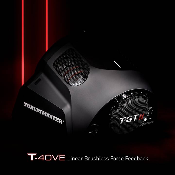 THRUSTMASTER T-GT II Racing Wheel Volant et pédales (Noir)