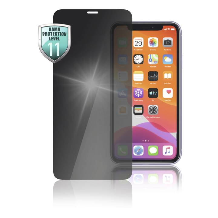 HAMA Displayschutzglas Privacy (iPhone 12 Mini, 1 Stück)