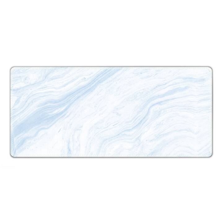 EG tapis de clavier (70x30cm) - blanc - marbre