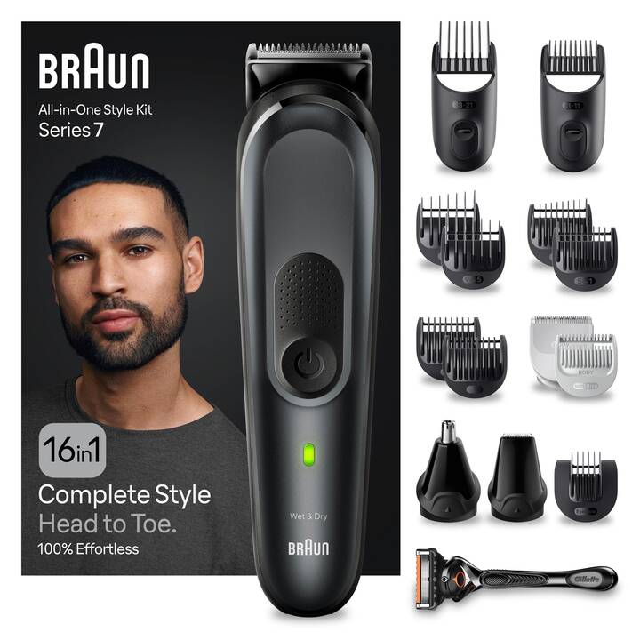 BRAUN All-in-One Style Kit MGK7470