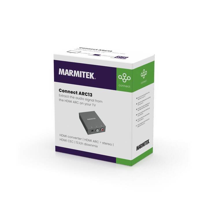 MARMITEK ARC13 Adaptateur vidéo (RCA, MicroUSB de B, HDMI, USB A)