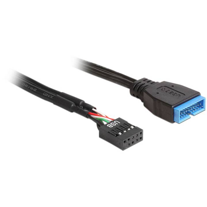 DELOCK 83776 Adaptateur (19 Pin, USB 3.0, 0.45 m)