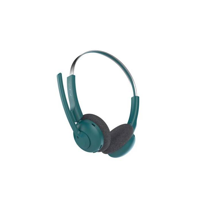 JLAB AUDIO Office Headset Go Work Pop (On-Ear, Kabellos, Türkis)