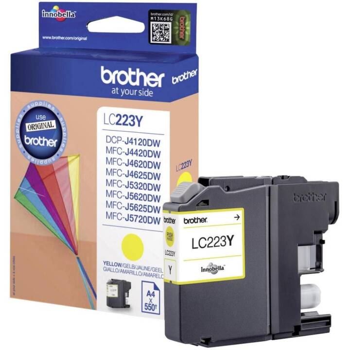BROTHER LC-223Y (Giallo, 1 pezzo)