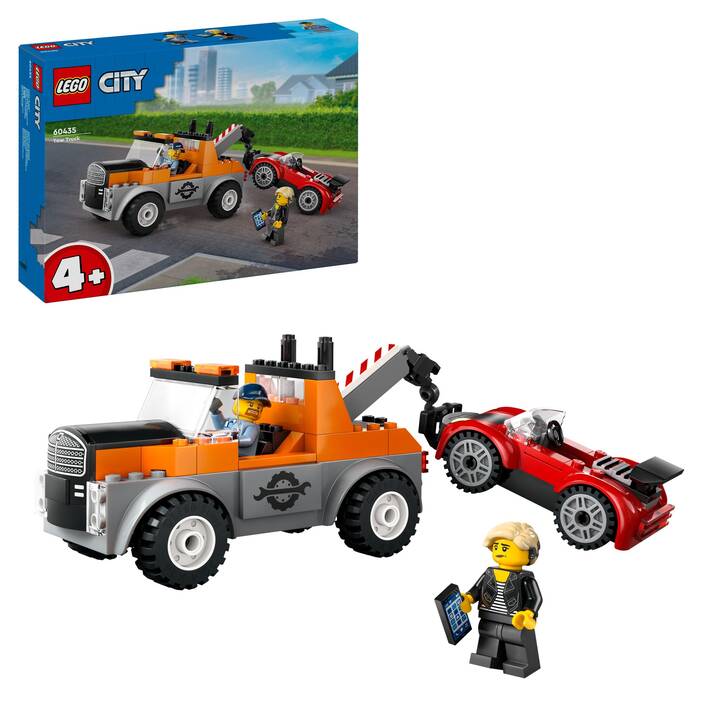 LEGO City Autogrù e officina auto sportive (60435)