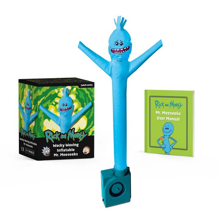 BROWN LITTLE AND COMPANY Oggetto decorativo Rick and Morty Wacky Waving Mr. Meeseeks