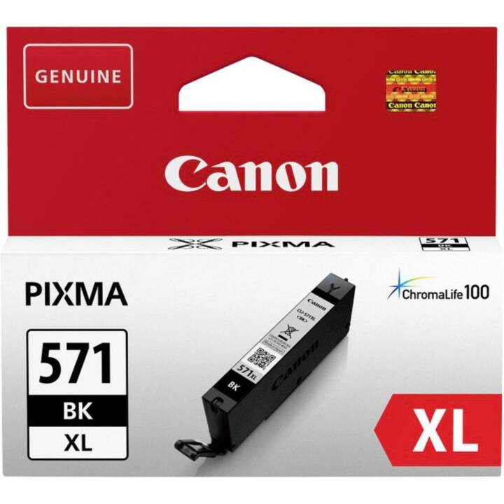 CANON CLI-571BK XL (Nero, 1 pezzo)