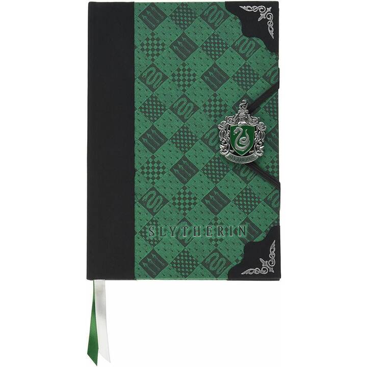 NOBLE COLLECTION Notizbuch Harry Potter: Slytherin (17.15 cm x 24.77 cm, Liniert)