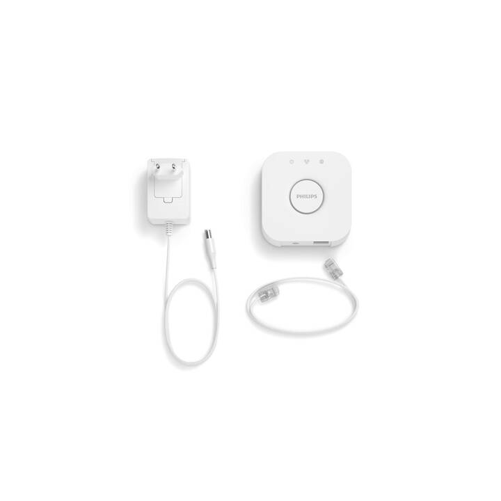 PHILIPS HUE Lampada da tavolo Go Connected + Bridge Set (Bianco)