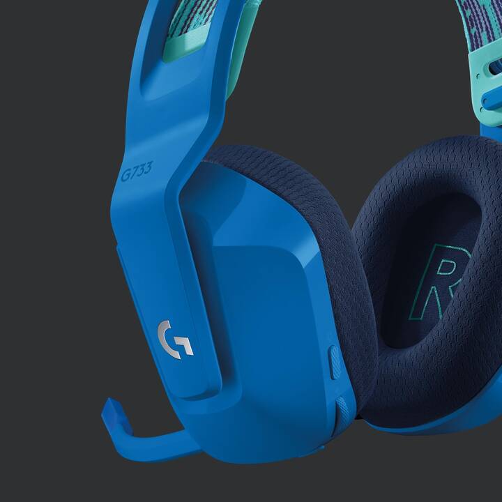 LOGITECH G733 Lightspeed (Over-Ear, Bleu)