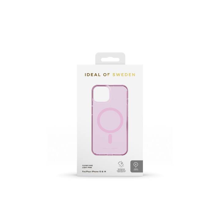 IDEAL OF SWEDEN Backcover (iPhone 13, iPhone 14, Transparent, Rosa)