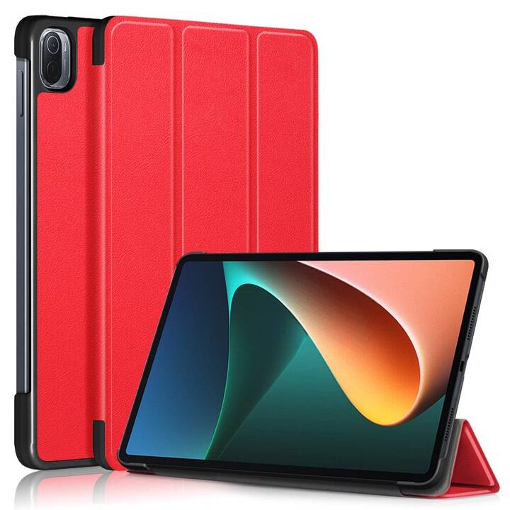EG Housse magnétique pour Xiaomi Mi Pad 5 Pro (2021) - rouge