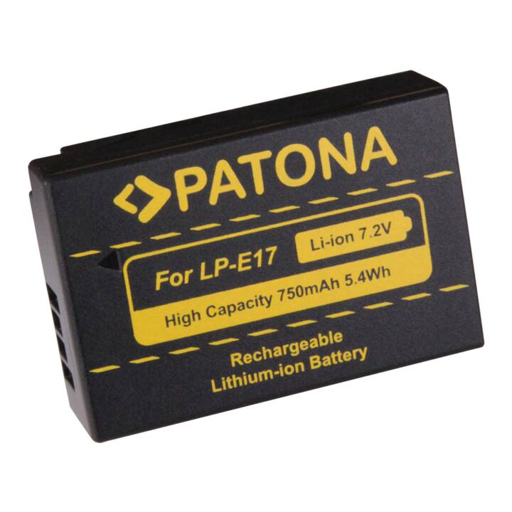 PATONA Canon Canon LP-E17 Accumulatore per camere (Agli ioni di litio, 750 mAh)