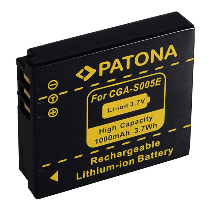 PATONA Panasonic Accu de caméra (1000 mAh)