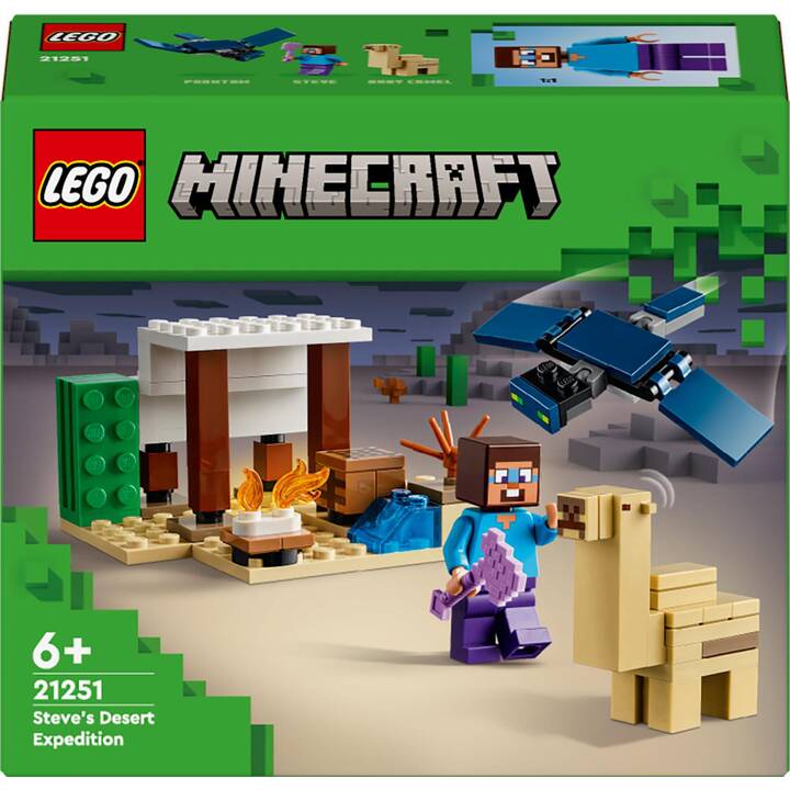LEGO Minecraft L’expédition de Steve dans le désert (21251)