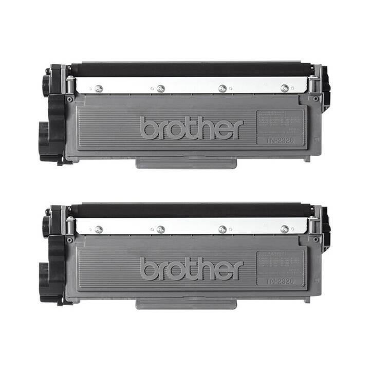 BROTHER TN-2320 (Duopack, Noir)