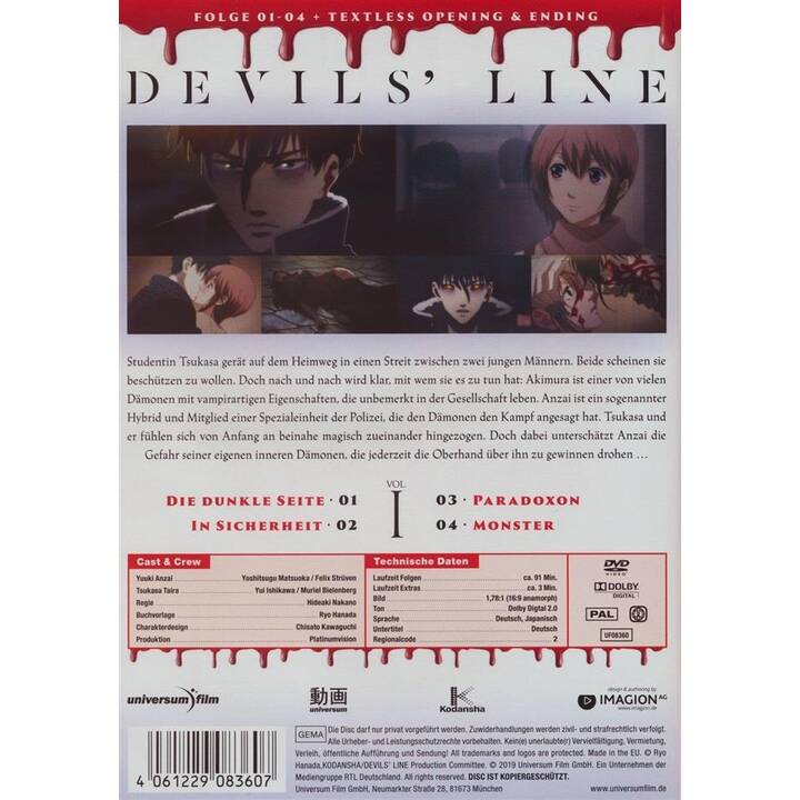 Devil's Line - Vol. 1 Staffel 1 (DE, JA)