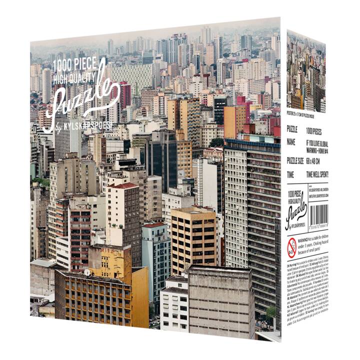 KYLSKAPSPOESI Sao Paulo Puzzle (1000 Stück)