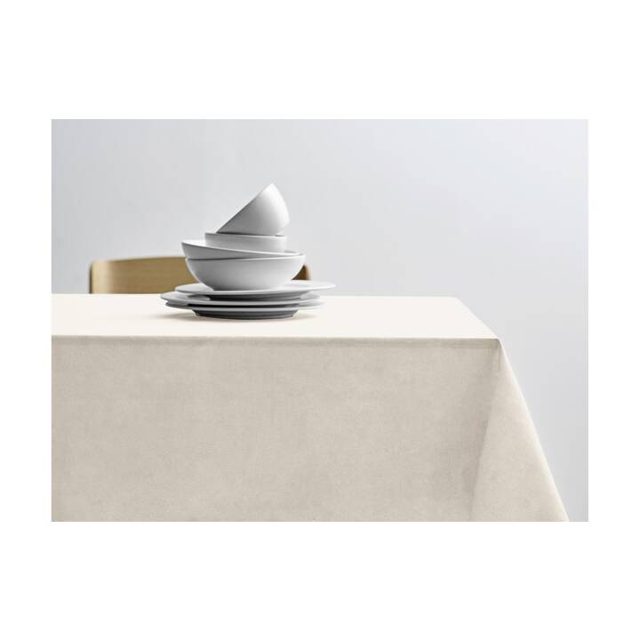 SÖDAHL Tischtuch (160 cm x 160 cm, Quadratisch, Cream, Beige)