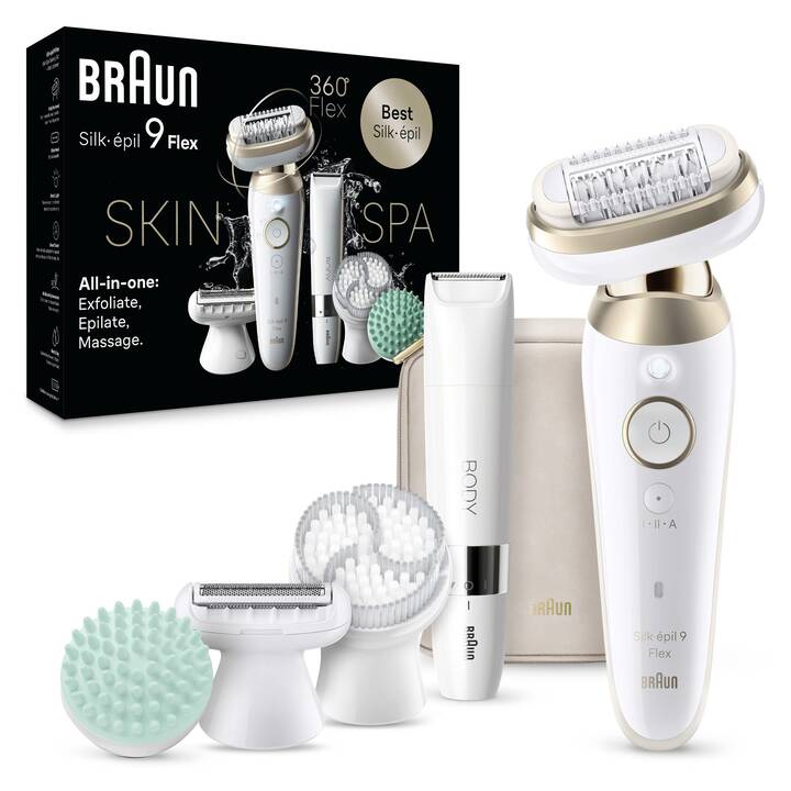 BRAUN Silk-épil 9-481 3D SkinSpa Épilateur