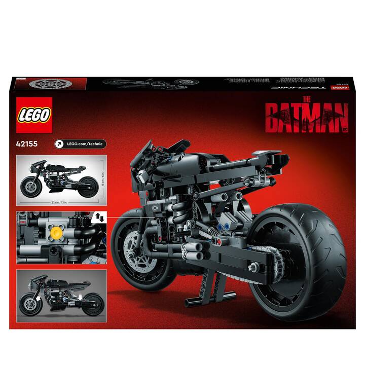 LEGO Technic Le Batcycle de Batman (42155)