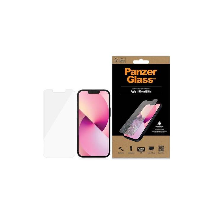 PANZERGLASS Sfoglio protezione da schermo Standard Fit AB (iPhone 13 mini, 1 pezzo)