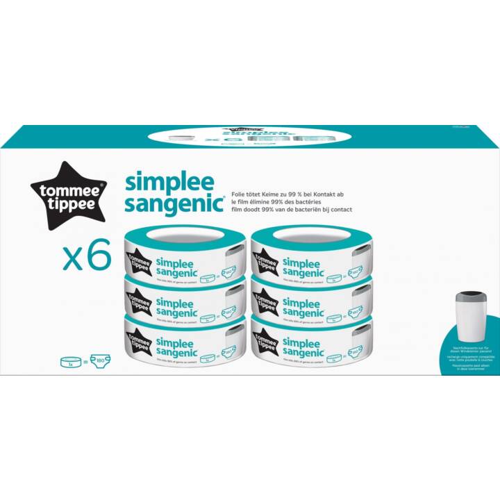 TOMMEE TIPPEE Sangenic Simplee (Weiss)