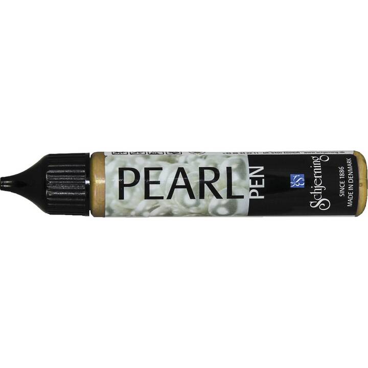 SCHJERNING Colore tessile Pearl Pen (28 ml, Oro)
