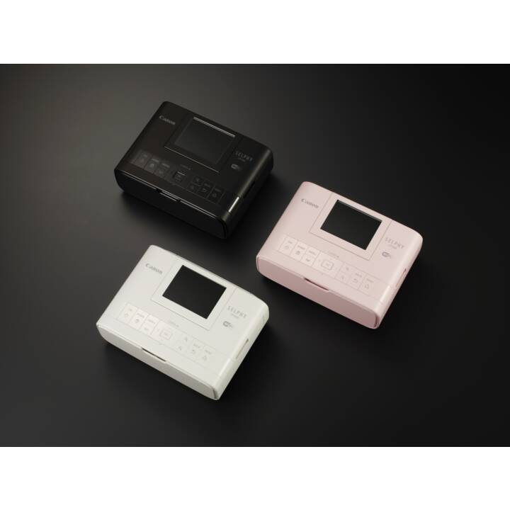 Imprimante photo portable couleur Canon SELPHY CP1300, Blanc + Jeu d'encre  couleur/papier dans Fin de Série — Boutique Canon Suisse