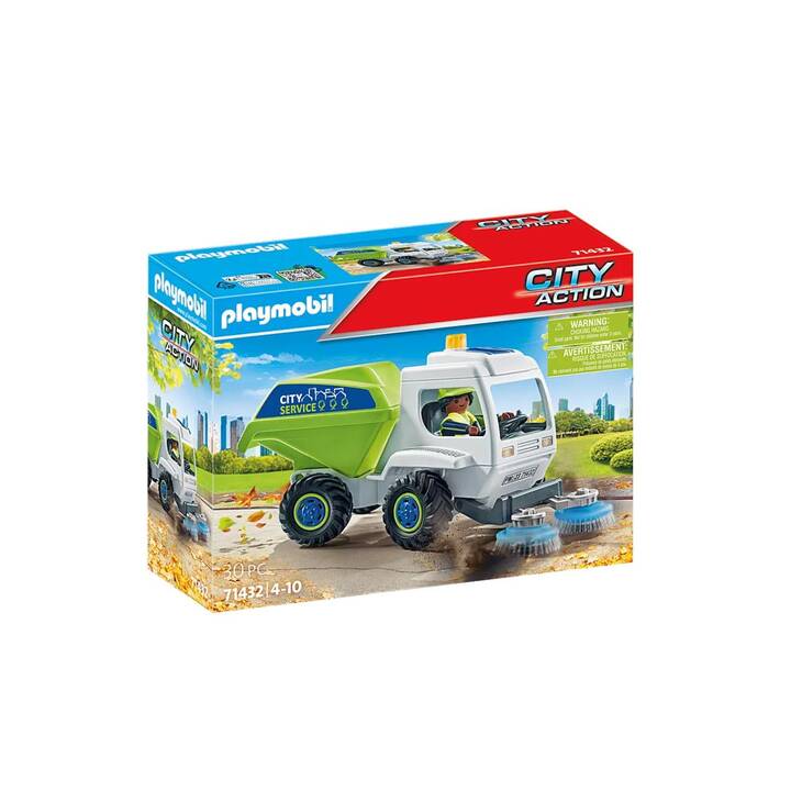 PLAYMOBIL City Action Sweeper machine (71432)