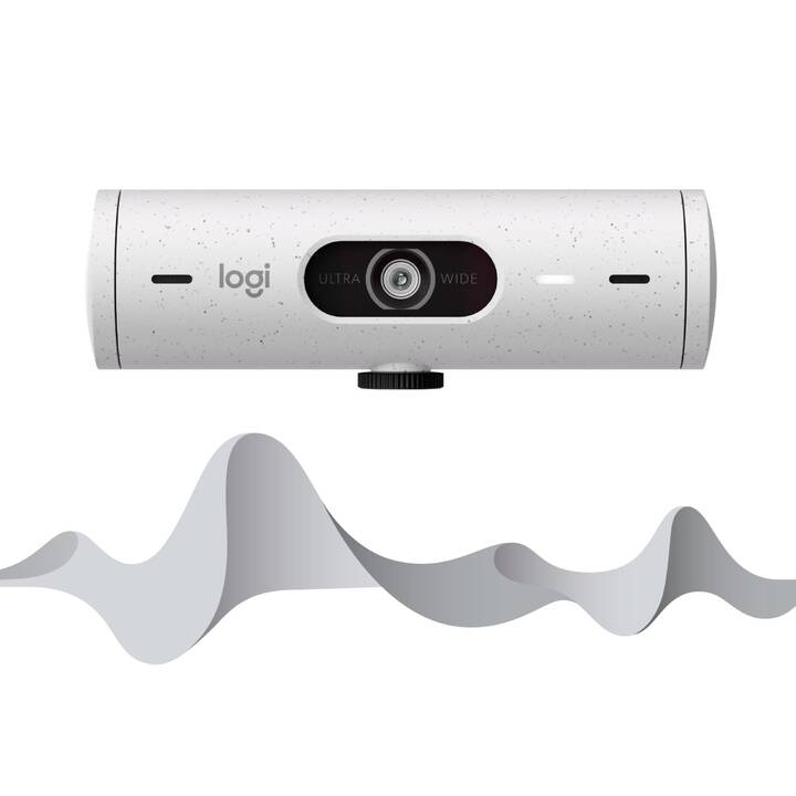LOGITECH Brio 500 Webcam (4 MP, Blanc)
