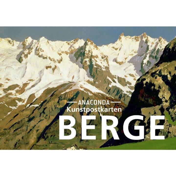 ANACONDA VERLAG Cartolina Berge (Universale, Multicolore)
