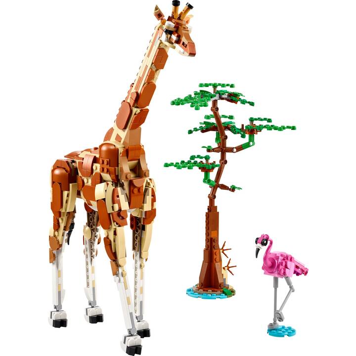 LEGO Creator 3-in-1 Les animaux sauvages du safari (31150)