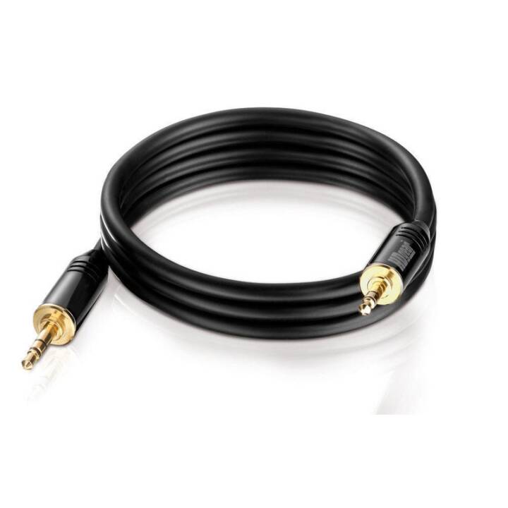 HDGEAR Premium Câble de raccordement (Jack 3.5 mm, 1.5 m)