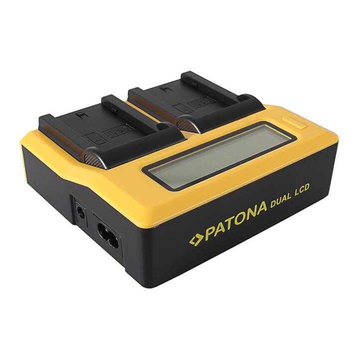 PATONA Nikon Dual Kamera-Ladegerät (500 mAh, 800 mAh, 1000 mAh, 1500 mAh)