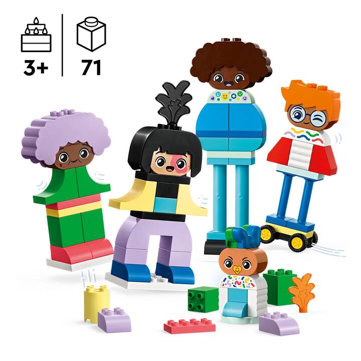 LEGO DUPLO My Town Baubare Menschen mit grossen Gefühlen (10423)