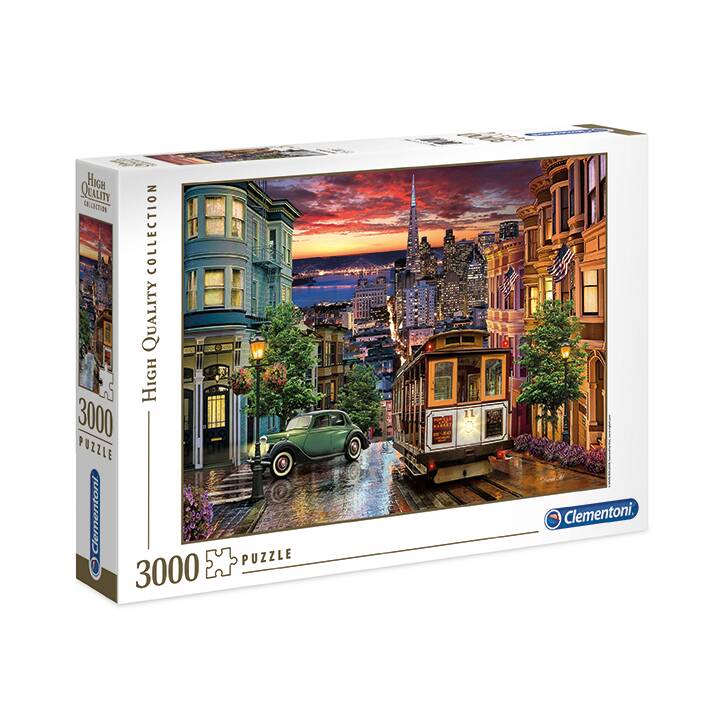 CLEMENTONI San Francisco Puzzle (3000 x)