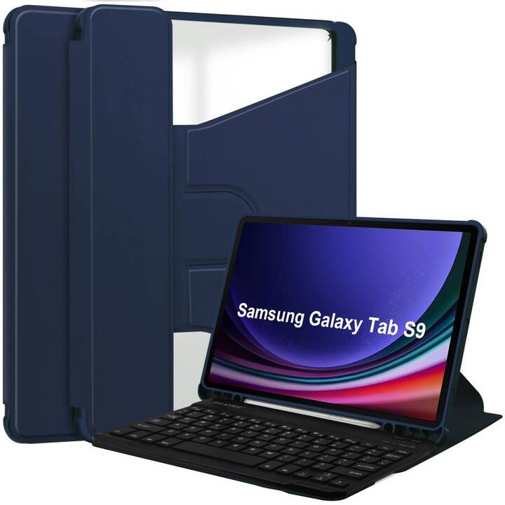 EG Housse (11", Galaxy Tab S9, Bleu)