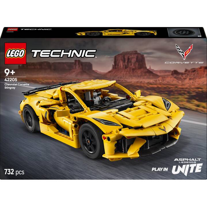 LEGO Technic Chevrolet Corvette Stingray (42205) - Interdiscount