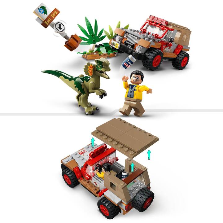 LEGO Jurassic World L'embuscade du dilophosaure (76958)